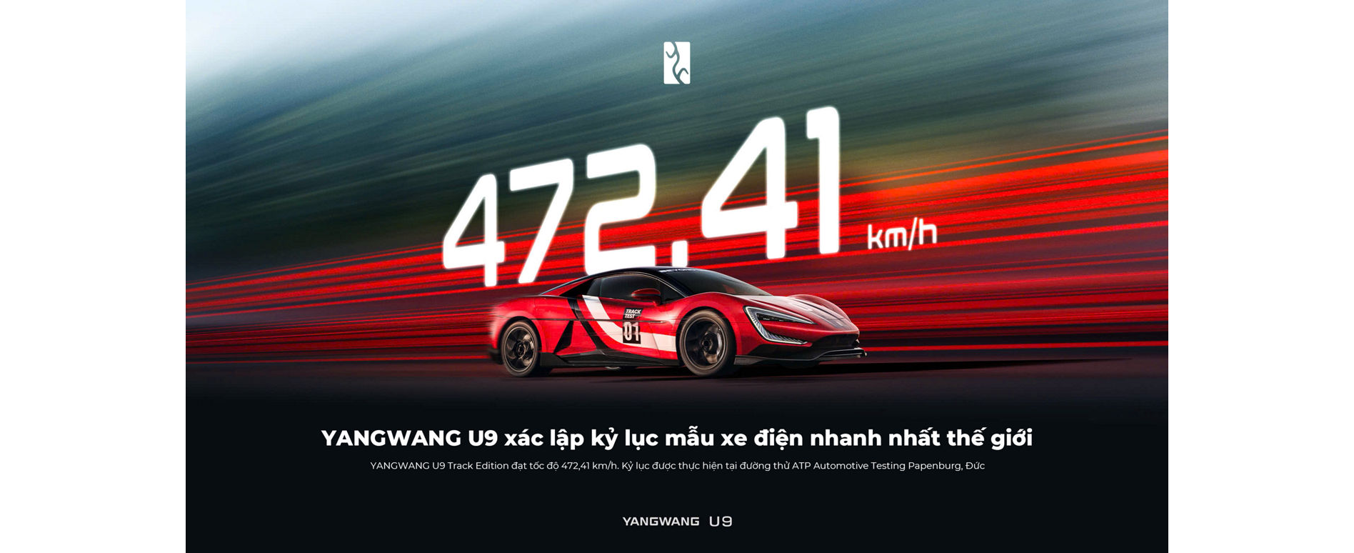 YANGWANG U9 XÁC LẬP KỶ LỤC MẪU XE ĐIỆN NHANH NHẤT THẾ GIỚI